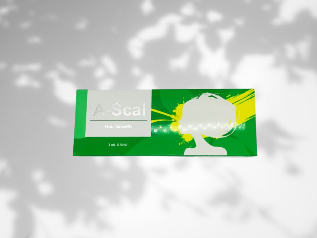 Hair Loss Solution | A-SCAL Exosome Stem Cell 3ml x 5 for Scalp & Hair Regeneration